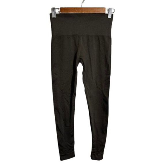 SET Active Sculptflex Power High Rise Brown Seamless Knit Leggings Size S - Picture 2 of 9